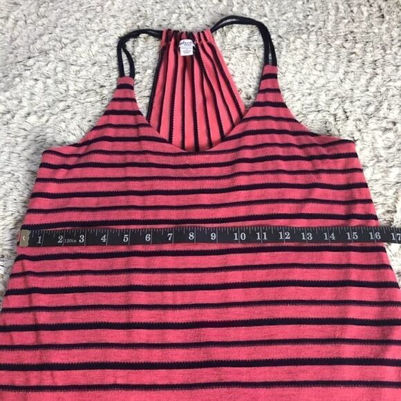 SPLENDID Pink Striped Sleeveless Tunic Small | SPLENDID fit flare tunic small - Picture 9 of 9